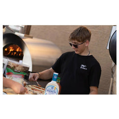 KOKOMO 32” Wood Fired Stainless Steel Pizza Oven - KO-PIZZAOVEN - The Home Selection