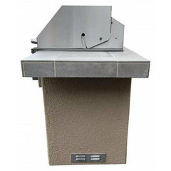 KoKoMo Antigua 6' BBQ Island Built In BBQ Grill Side Burner and Bar on one Side - ANTIGUA - The Home Selection