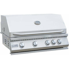 KoKoMo Aruba BBQ Island with Built In BBQ Grill Side Burner and Refrigerator - ARUBA - The Home Selection