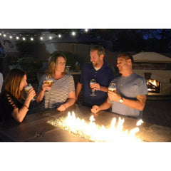 KOKOMO Entertainer Bar Gas Fire Pit Table with fire glass - Entertainer-FP - The Home Selection