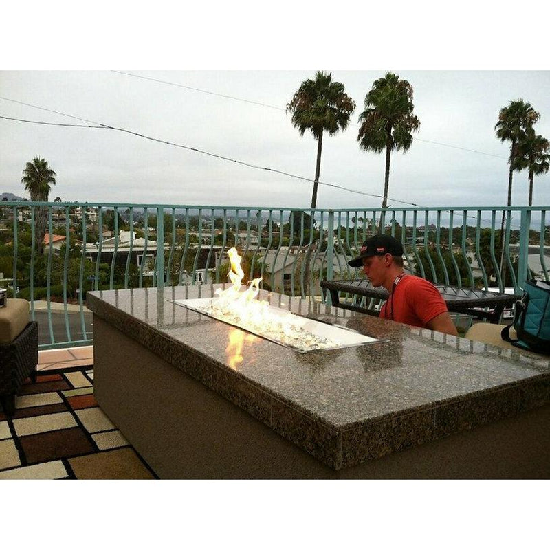 KOKOMO Entertainer Outdoor Fire Pit with fire-glass LP or NG - The Home Selection