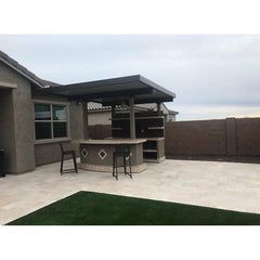 KoKoMo Key Largo Outdoor Kitchen With Built In BBQ Grill With 12 x 14 Patio Cover - KeyLargo - The Home Selection