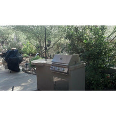 KoKoMo Mini Maui 6' BBQ Island with 33 Inch Bar and Built In BBQ Grill - MINIMAUI-R - The Home Selection