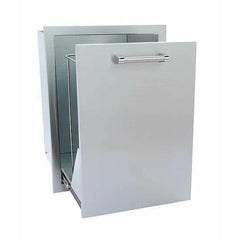 KoKoMo Outdoor Kitchen Stainless Steel Trash/Propane Pull-Out - KO-TRHD - The Home Selection