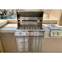 KOKOMO Outdoor Kitchen Stainless Steel Two Drawer - One Door Combo - KO-ALPDC - The Home Selection