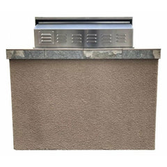 KOKOMO Panama 4' BBQ Island with 4 Burner Built In BBQ Grill - PANAMA - The Home Selection