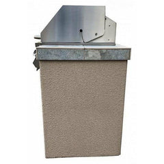 KOKOMO Panama 4' BBQ Island with 4 Burner Built In BBQ Grill - PANAMA - The Home Selection