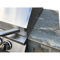 KOKOMO Panama 4' BBQ Island with 4 Burner Built In BBQ Grill - PANAMA - The Home Selection