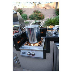 KOKOMO Professional Built-in Power Burner with Led Lights and Removable Grate for Wok - KO-PRO-PB - The Home Selection