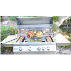 KOKOMO Smoker Chip Box Insert in Stainless Steel - KO-BAK-SMKBX - The Home Selection