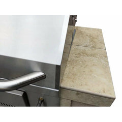 KOKOMO St. Martin 4' Charcoal Built In BBQ Island - ST.MARTIN - The Home Selection
