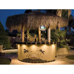 KoKoMo Tahiti Outdoor Kitchen with 10 foot Palapa and Built In BBQ Grill - TAHITI - The Home Selection
