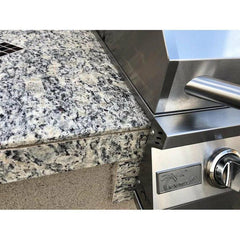 KOKOMO The 5' Maldives BBQ Island with Built In 4 Burner BBQ Grill and Access Door - MALDIVES - The Home Selection