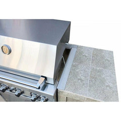 KOKOMO The Cayman 5' BBQ Island with 4 Burner Built In BBQ Grill - CAYMAN - The Home Selection
