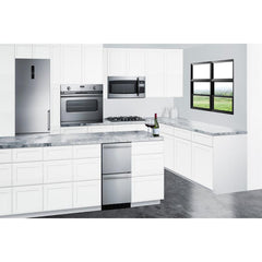 Summit 15" Wide 2-Drawer All-Refrigerator, ADA Compliant with 1.7 cu. ft. Capacity, Frost Free Defrost - ASDR1524