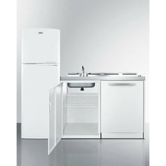 Summit 71" Wide All-In-One Kitchenette with Dishwasher - ACKDW72