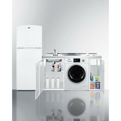 Summit 86" Wide All-In-One Kitchenette with Washer/Dryer Combo - ACKSPWD86