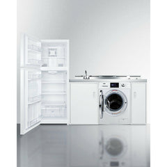 Summit 86" Wide All-In-One Kitchenette with Washer/Dryer Combo - ACKSPWD86