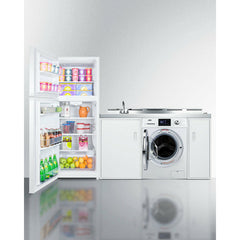 Summit 86" Wide All-In-One Kitchenette with Washer/Dryer Combo - ACKSPWD86