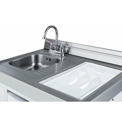 Summit 54" Wide All-in-One Kitchenette with Electric Coil Range - ACK54COILW