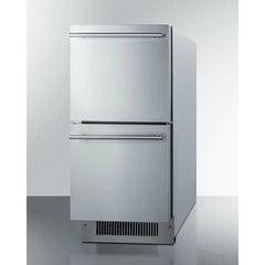 Summit 15" Wide 2-Drawer All-Refrigerator, ADA Compliant - ADRD15