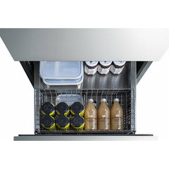 Summit 24" Wide 2-Drawer All-Refrigerator, ADA Compliant - ADRD24