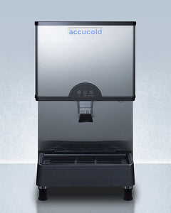 Summit 17" Commercially Listed Countertop Ice and Water Dispenser with 282 lb. Ice Production Capacity and Filter Kit, Stainless Steel Finish - AIWD282FLTR"