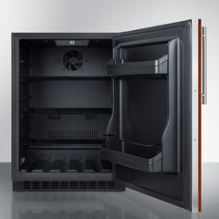 Summit 24" Wide Built-In All-Refrigerator, ADA Compliant (Panel Not Included) - AL54IF