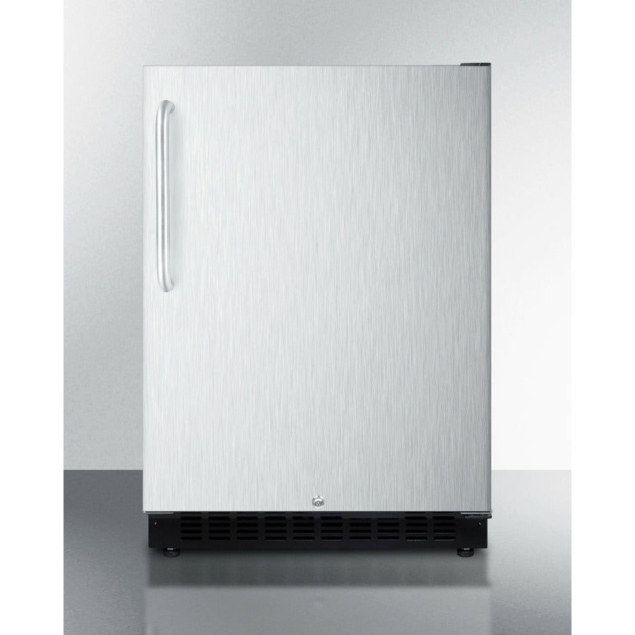 Summit 24" Wide Built-In All-Refrigerator, ADA Compliant - AL54SSTB