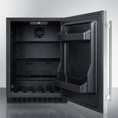 Summit 24" Wide Built-In All-Refrigerator, ADA Compliant - AL54