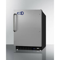 Summit 20" Wide 2.68 Cu. Ft. Capacity Beer Froster with Adjustable Shelves - ALFZ37BSSTBFROST