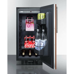 Summit 15" Wide Built-In All-Refrigerator (Panel Not Included) - FF1532BIF