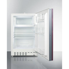 Summit 21" Wide 2.68 Cu. Ft. Compact Refrigerator with Adjustable Shelves - ALRF48IF
