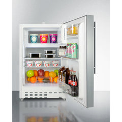 Summit 21" Wide 2.68 Cu. Ft. Compact Refrigerator with Adjustable Shelves - ALRF48