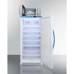 Summit 24" MOMCUBE 8 cu.ft.  Breast Milk Refrigerator/Microwave Combination - MLRS8MC-SCM1000SS