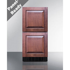 Summit 15" Wide 2-Drawer All-Refrigerator, ADA Compliant with 1.7 cu. ft. Capacity, Frost Free Defrost - ASDR1524