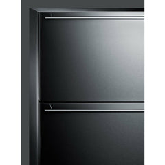 Summit 24" Wide Built-In 2-Drawer All-Refrigerator with 3.4 cu. ft. Capacity, Frost Free Defrost , Digital Thermostat - CL2R248