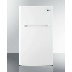Summit 19" Wide 2-Door Refrigerator-Freezer with 3.2 cu. ft. Capacity, 1 Glass Shelf, Right Hinge with Reversible Doors, Crisper Drawer, Cycle Defrost, Energy Star Certified, ADA Compliant, Adjustable Glass Shelves, Adjustable Thermostat - CP34WADA