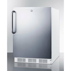 Summit 24" Wide Refrigerator-Freezer, ADA Compliant - CT66LWSSTBADA