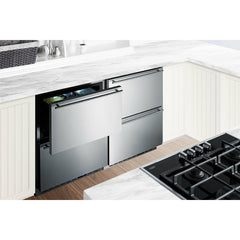Summit 24" Wide 2-Drawer All-Freezer - SCFF532D