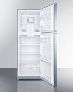 Summit 26" Wide Top Mount Refrigerator-Freezer - FF1427SSLLF2