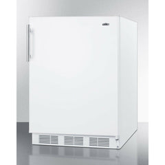 Summit 24" Wide 5.5 Cu. Ft. Compact Refrigerator with Adjustable Shelves, ADA Compliant - FF61W