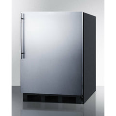 Summit 24" Wide Built-in All-Refrigerator, ADA Compliant - FF63BKBISS