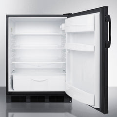 Summit 24" Wide Built-In All-Refrigerator, ADA Compliant - FF6BKBIADA