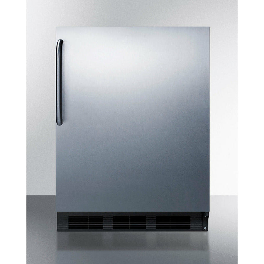 Summit 24" Wide Built-in All-Refrigerator, ADA Compliant FF6BK7CSSADA