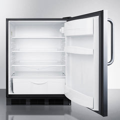 Summit 24" Wide Built-In All-Refrigerator, ADA Compliant - FF6BKBI7SS