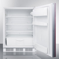 Summit 24" Wide Built-In All-Refrigerator, ADA Compliant (Panel Not Included) - FF6WBI