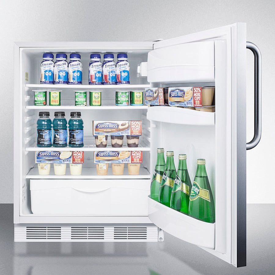 Summit 24" Wide Built-in All-refrigerator - FF6LW7CSS