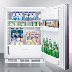 Summit 24" Wide Built-In All-Refrigerator (Panel Not Included) - FF6LWBI7IF