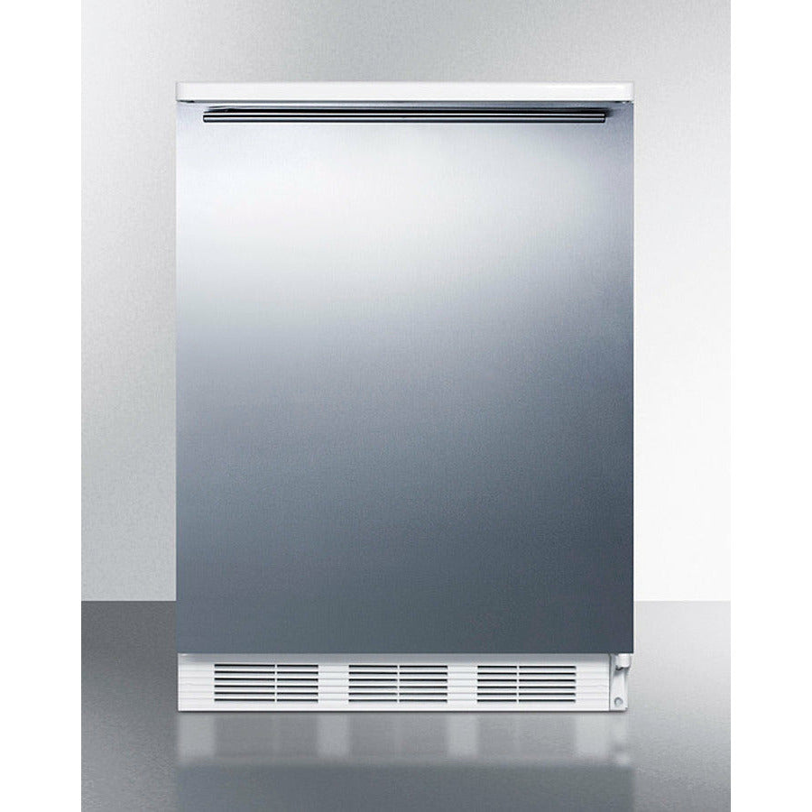Summit 24" Wide Built-In All-Refrigerator - FF6WBI7SS